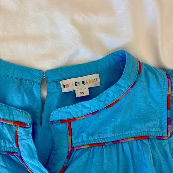 Roller Rabbit Kids Blue Dress - Picture 2 of 2